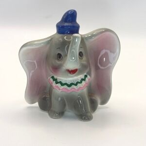 Vintage Walt Disney Productions Dumbo Ceramic Figurine Made in Japan